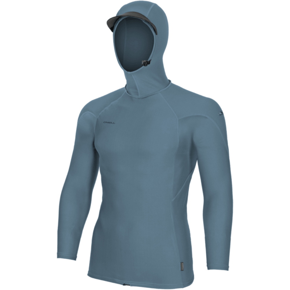 2026 O'Neill Homem Hyperfreak Skins Colete De Lycra Com Capuz E Manga Comprida 5689 - Blue Fusion / Blue Fusion